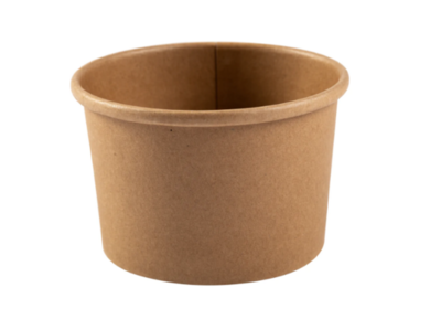 HY PAX ECO 8OZ CONTAINER KRAFT PAPER 1000